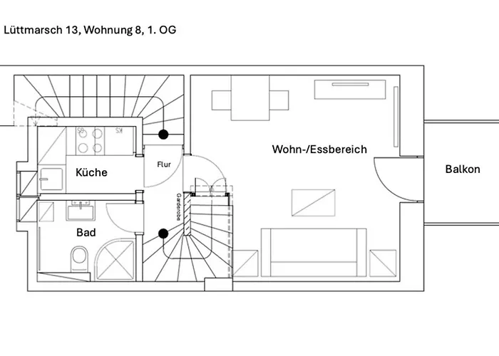 Luettmarsch 13 8 Daire *